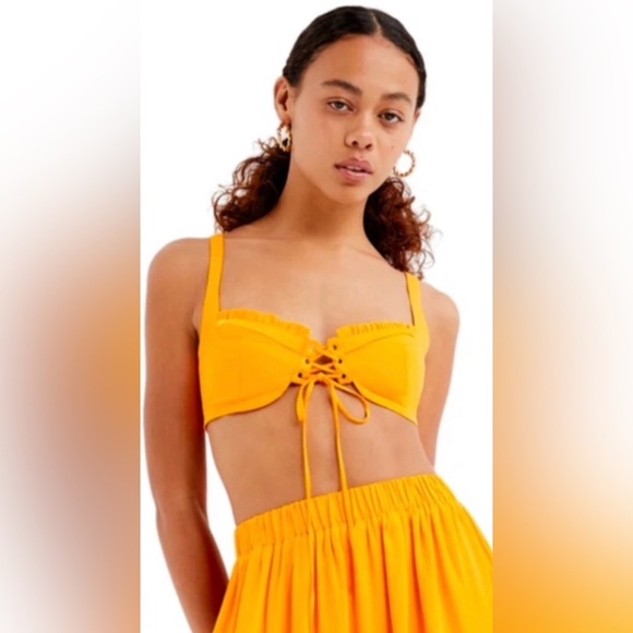 176. For Love & Lemons Clementine Midi Skirt Set - Picture 3 of 13